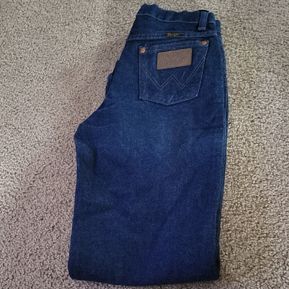 Wrangler Dark Blue Kids Denim Jeans